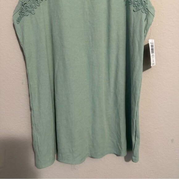 Torrid Mint Light Green Ribbed Tank Top Size 2X NWT - Picture 7 of 11